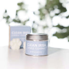 Bark & Breeze Non-toxic Irish Scented Soy Candle - Silver
