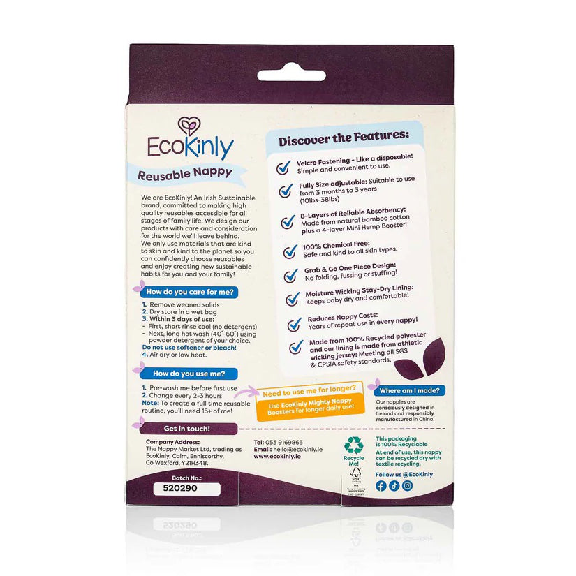 Reusable Nappy - Grab & Go - Downstream