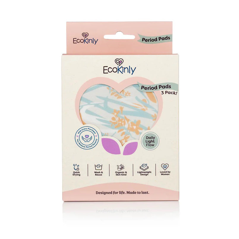 Reusable Period Pads - 3 Pack - Daily Light Flow