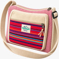 Messenger Bag – Hemp & Cotton (pink)