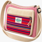 Messenger Bag – Hemp & Cotton (pink)