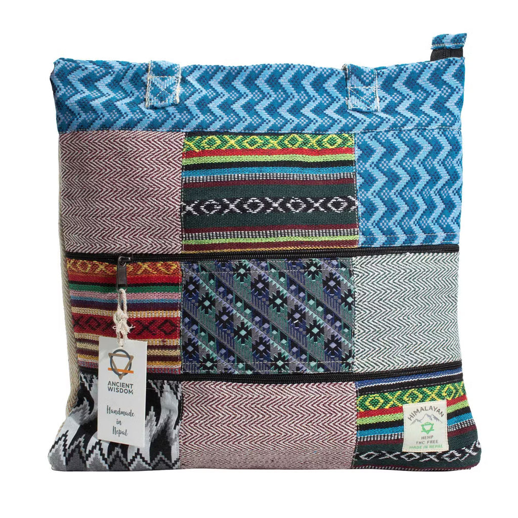 Patchwork Kathmandu Tote Bag - Dhaka Design