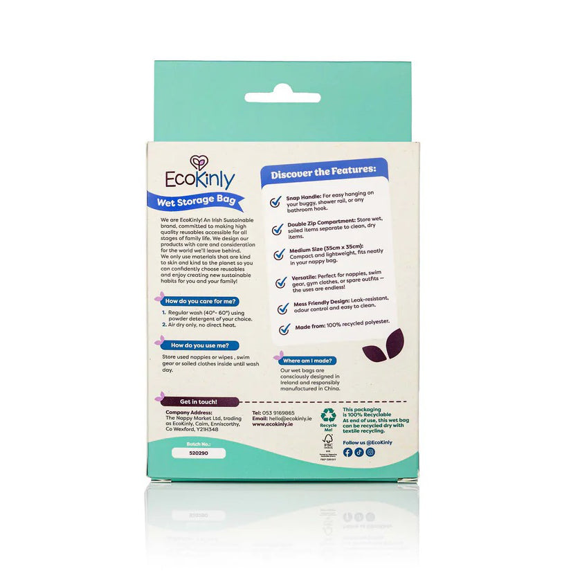 Wet Storage Bag - Medium Double Zip - Downstream